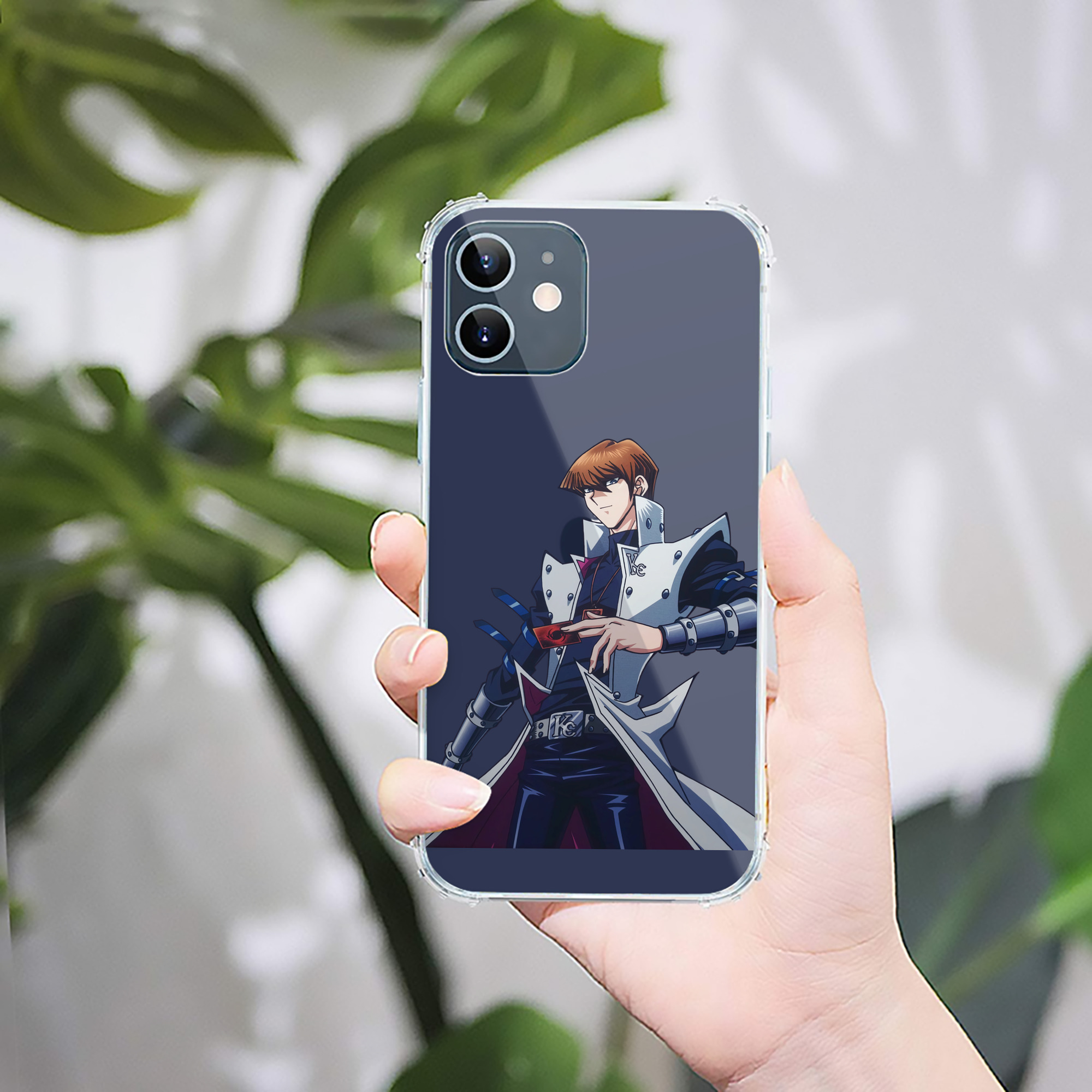 （画像用） 遊☆戯☆王 Yu-Gi-Oh! 【iPhone 12シリーズ対応】透明スマホケース（クリアソフトケース）